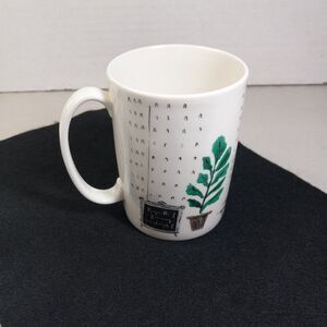 Lenox Kate Spade New York "To Market" Porcelain Mug City scene Cottagecore